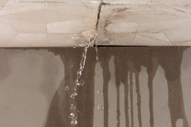 Professional Burst Pipe Cleanup technician working in Derwent, OH